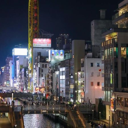 Apartament 道頓堀民泊31＆Mini浮世絵美術館、道頓堀心斎橋真ん中、家族旅行、Family Trip Osaka Zewnętrze zdjęcie