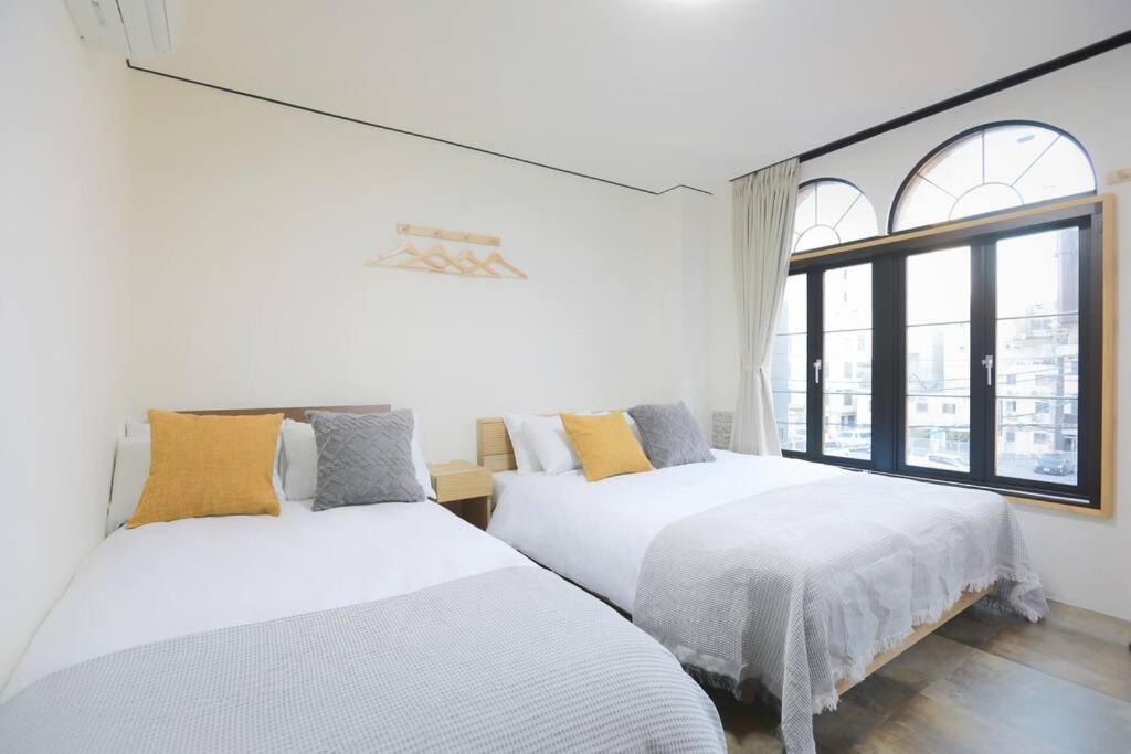 Apartament 道頓堀民泊31＆Mini浮世絵美術館、道頓堀心斎橋真ん中、家族旅行、Family Trip Osaka Zewnętrze zdjęcie